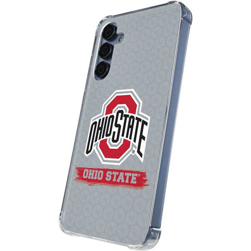 Ohio State University Distressed Logo Galaxy A35 5G Clear Case